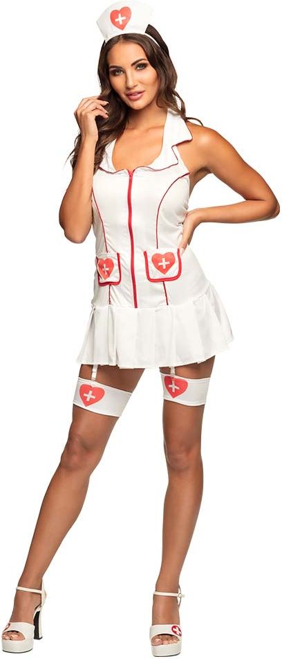 Sexy nurse verpleegster jurkje dames