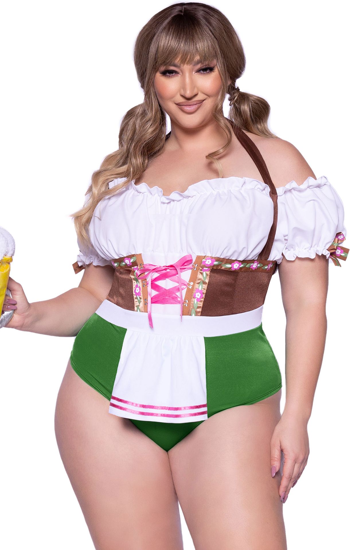 Sexy Oktoberfest bodysuit dames plussize