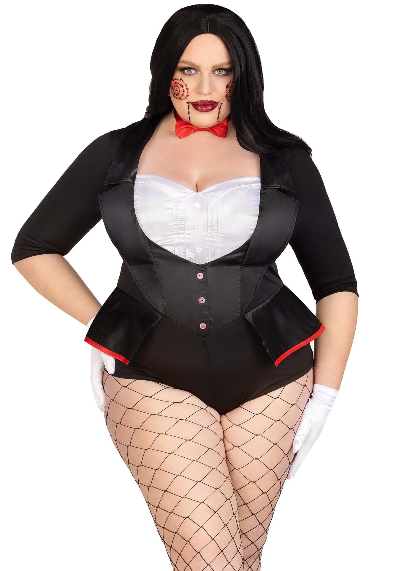 Sexy Saw Pop Kostuum Plus Size Dames