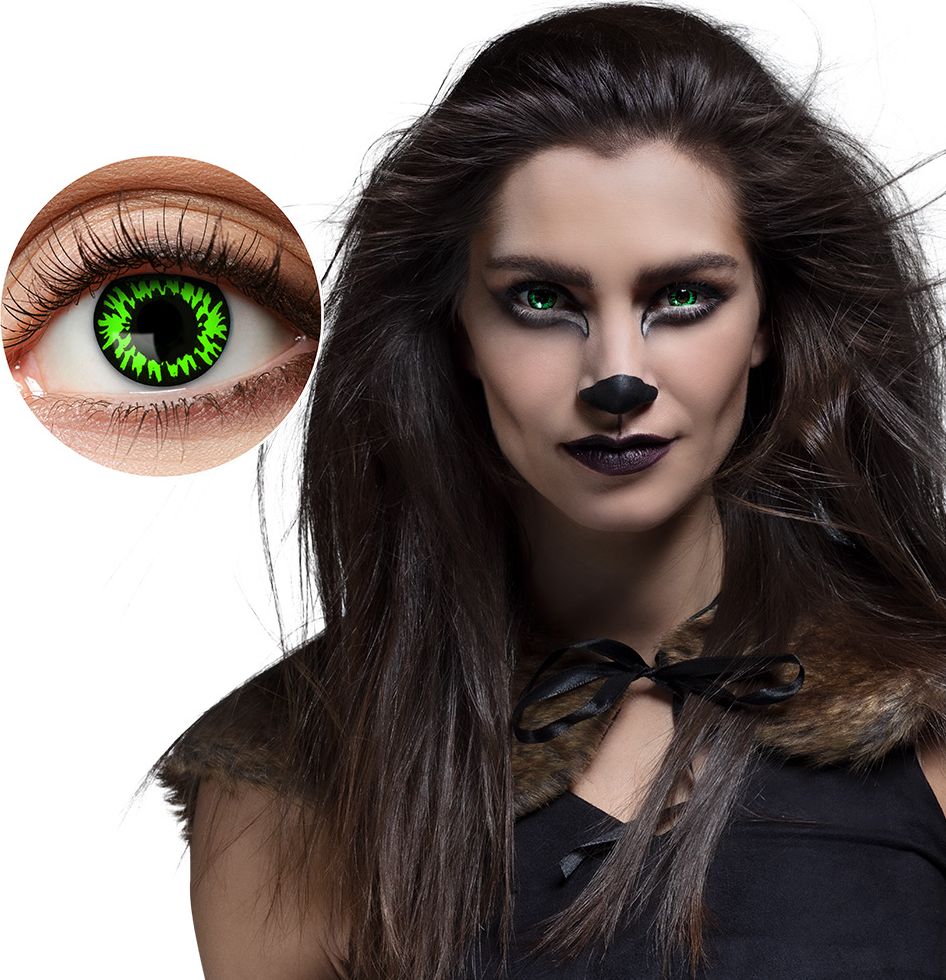 She-Wolf Weeklenzen Halloween