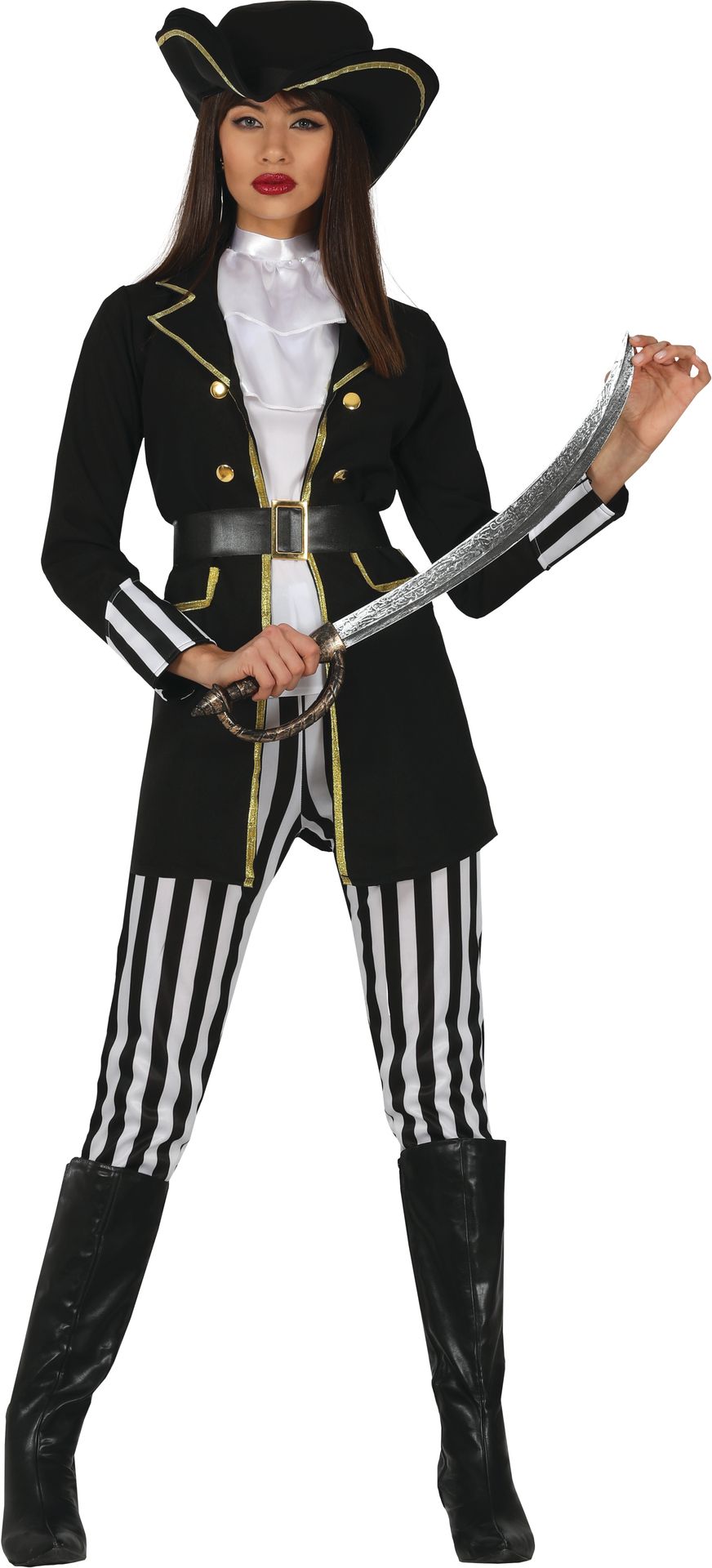 Sierlijke piratendame outfit