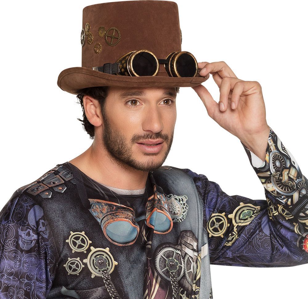 Sightpunk Fluwelen Hoed