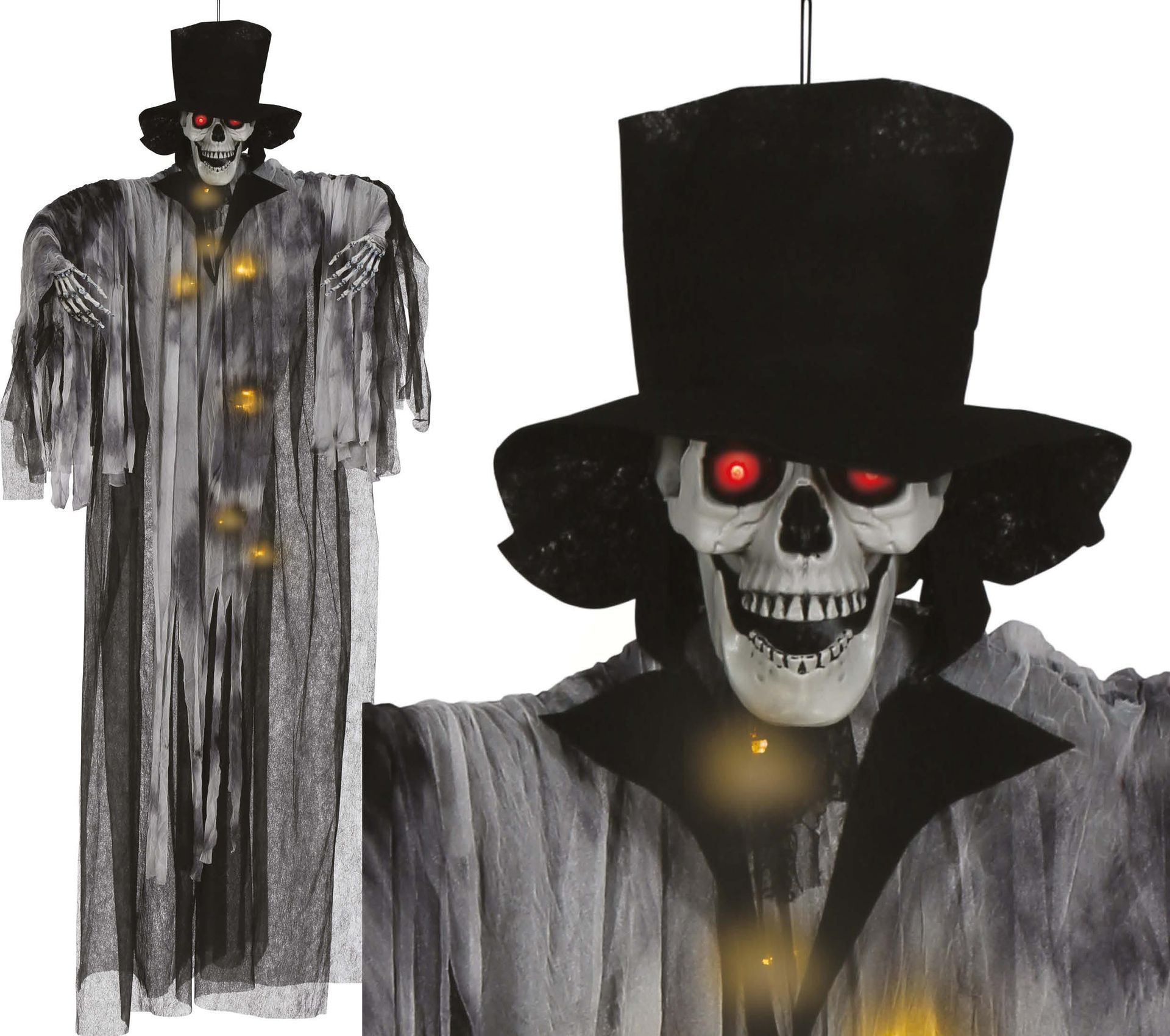 Skelet Bruidegom met Lampjes