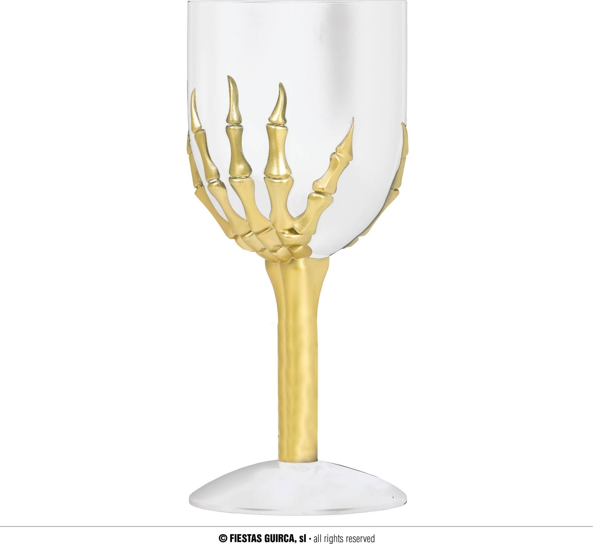 Skelet Hand Halloween Glas 18cm