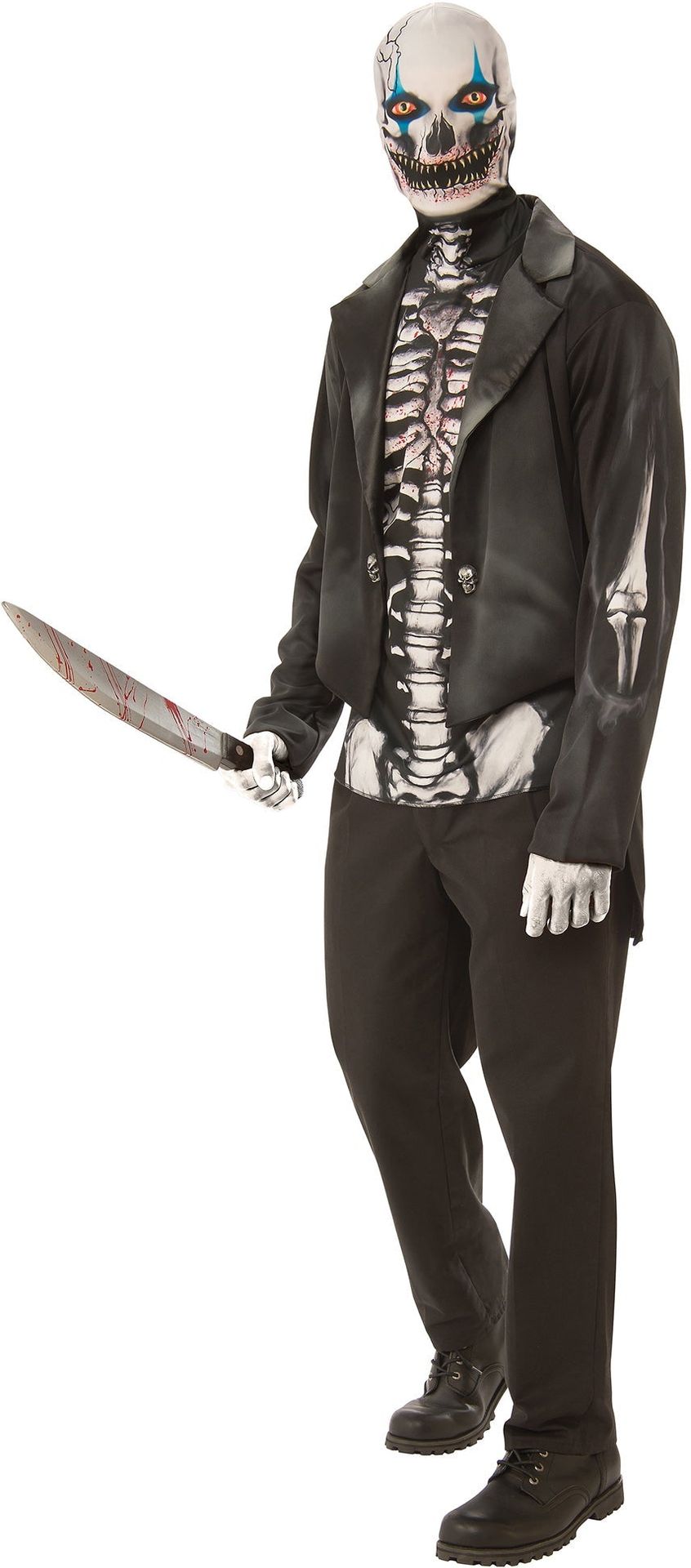 Skelet Killer Kostuum Halloween