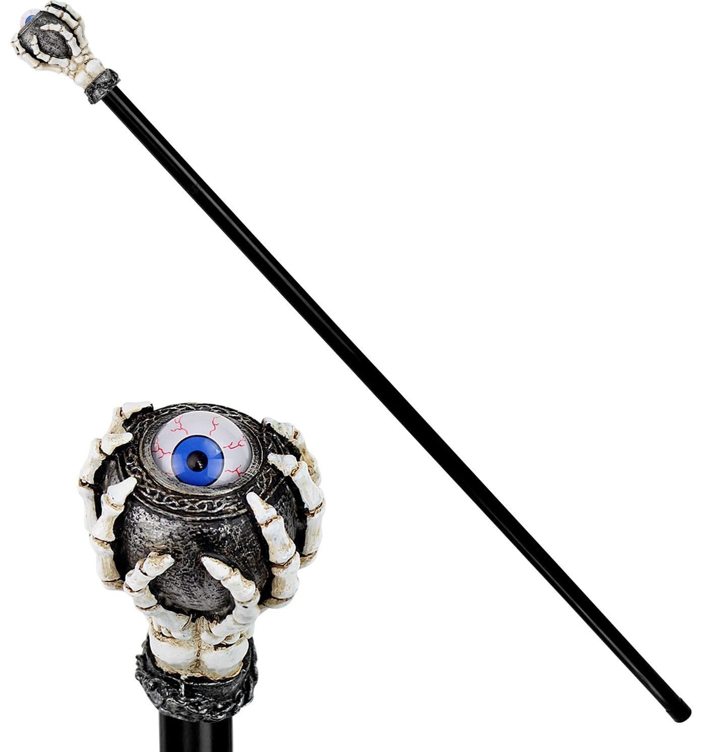 Skelet Scepter met Zwevend Oog