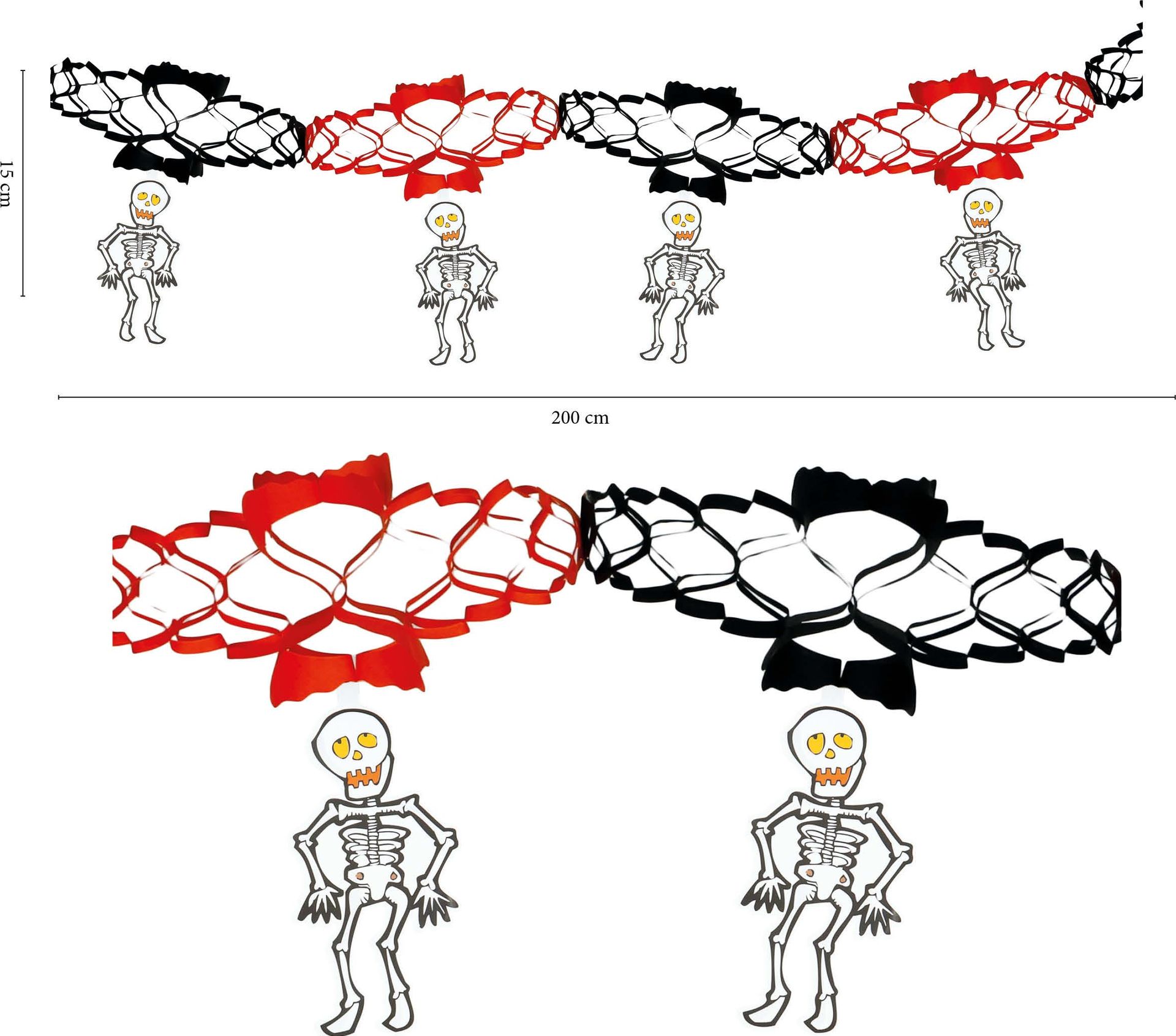 Skelet Slinger Halloween