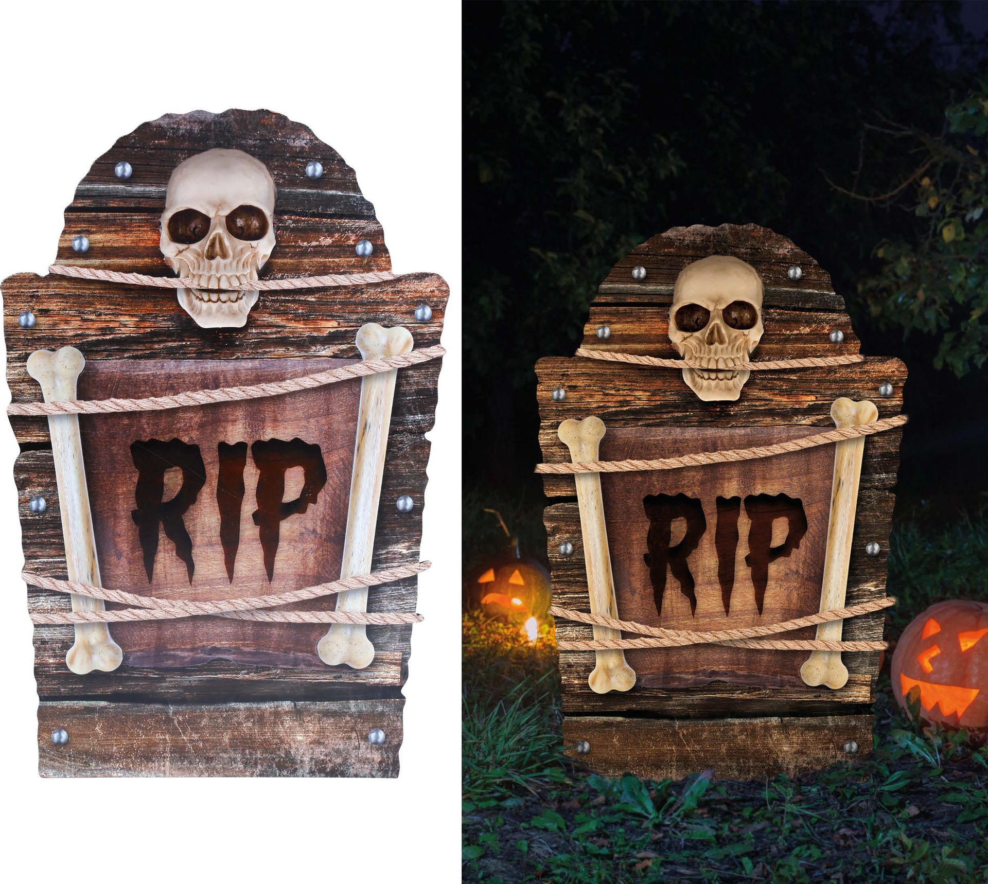 Skull Nep Grafsteen Decoratie