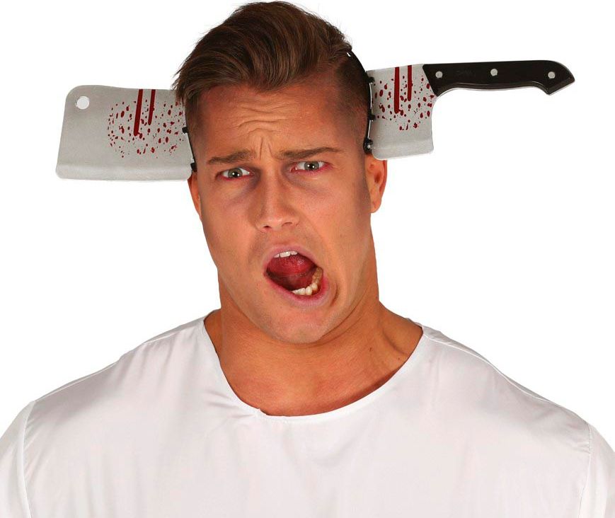 Slagersmes Door Hoofd Haarband