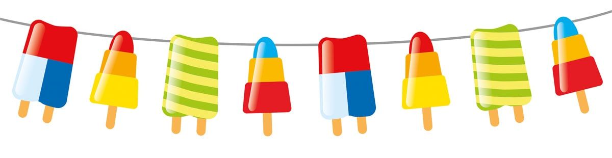 Slinger met Zomer Ijsjes 10 Meter