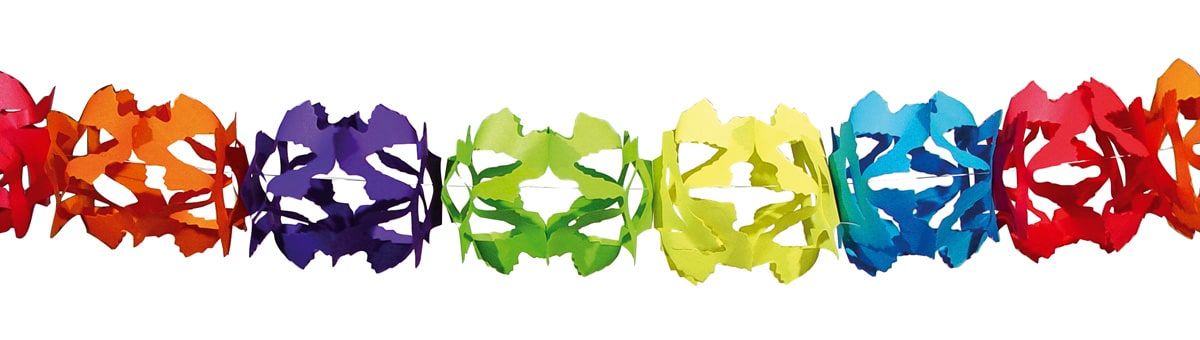 Slinger Papier Hoku Meerkleurig 6 Meter