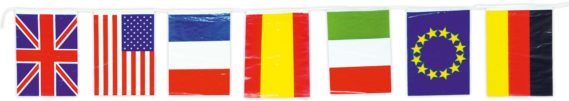 Slinger WK voetbal vlaggen