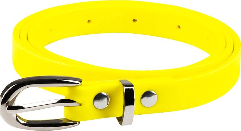 Smalle Disco Riem Neon Geel