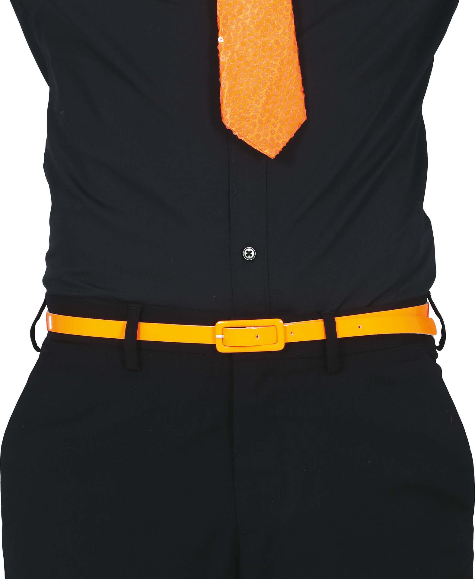 Smalle Neon Oranje Riem