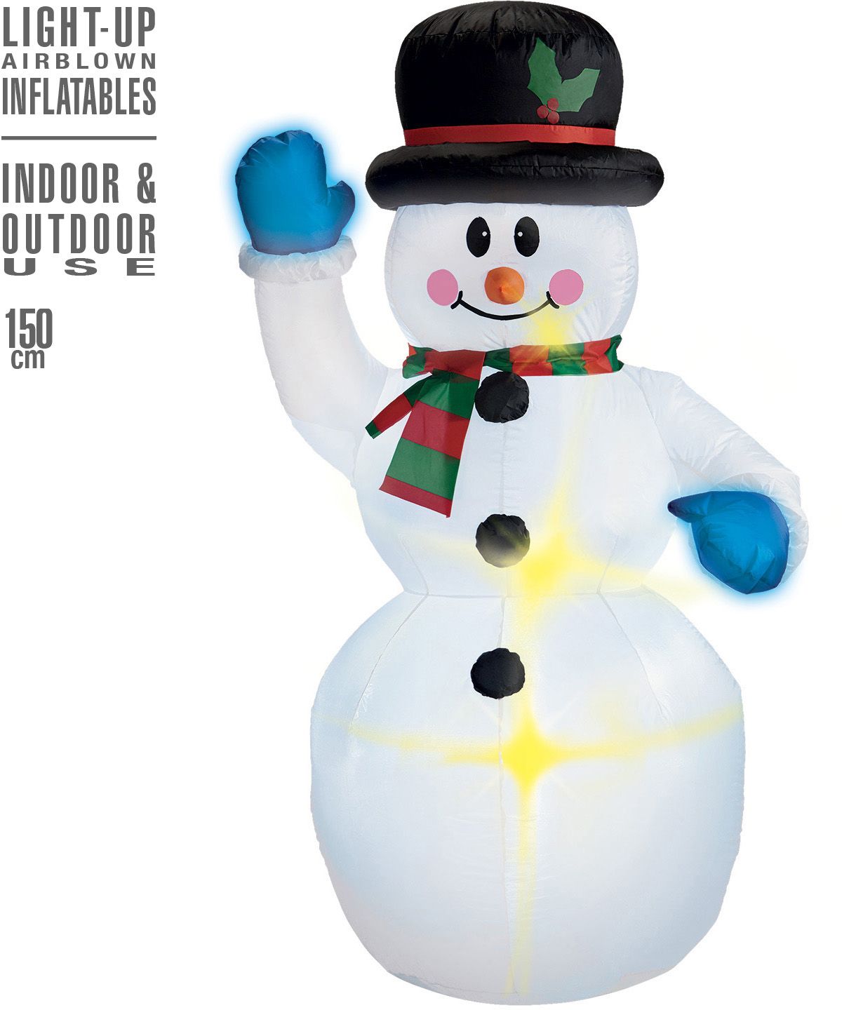 Sneeuwpop Decoratie Opblaasbaar