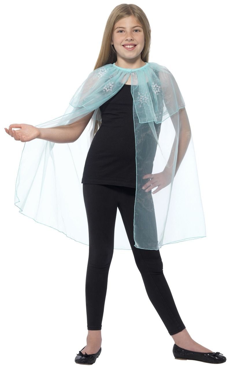 Snowflake Blauwe Cape