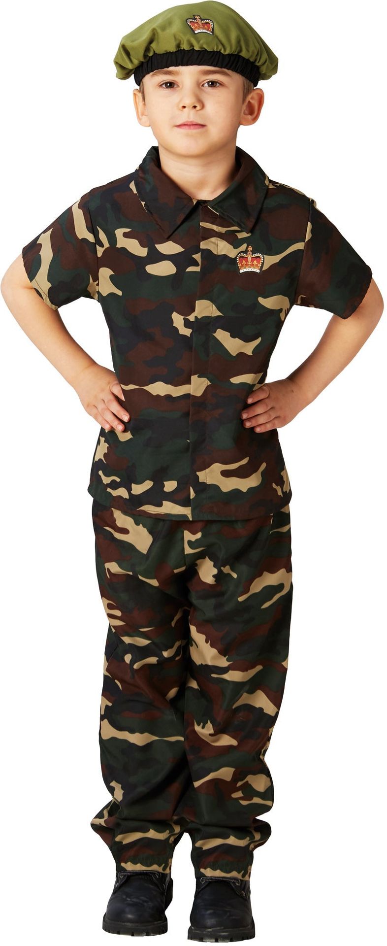 Soldaat Leger Camouflage Kostuum Kinderen