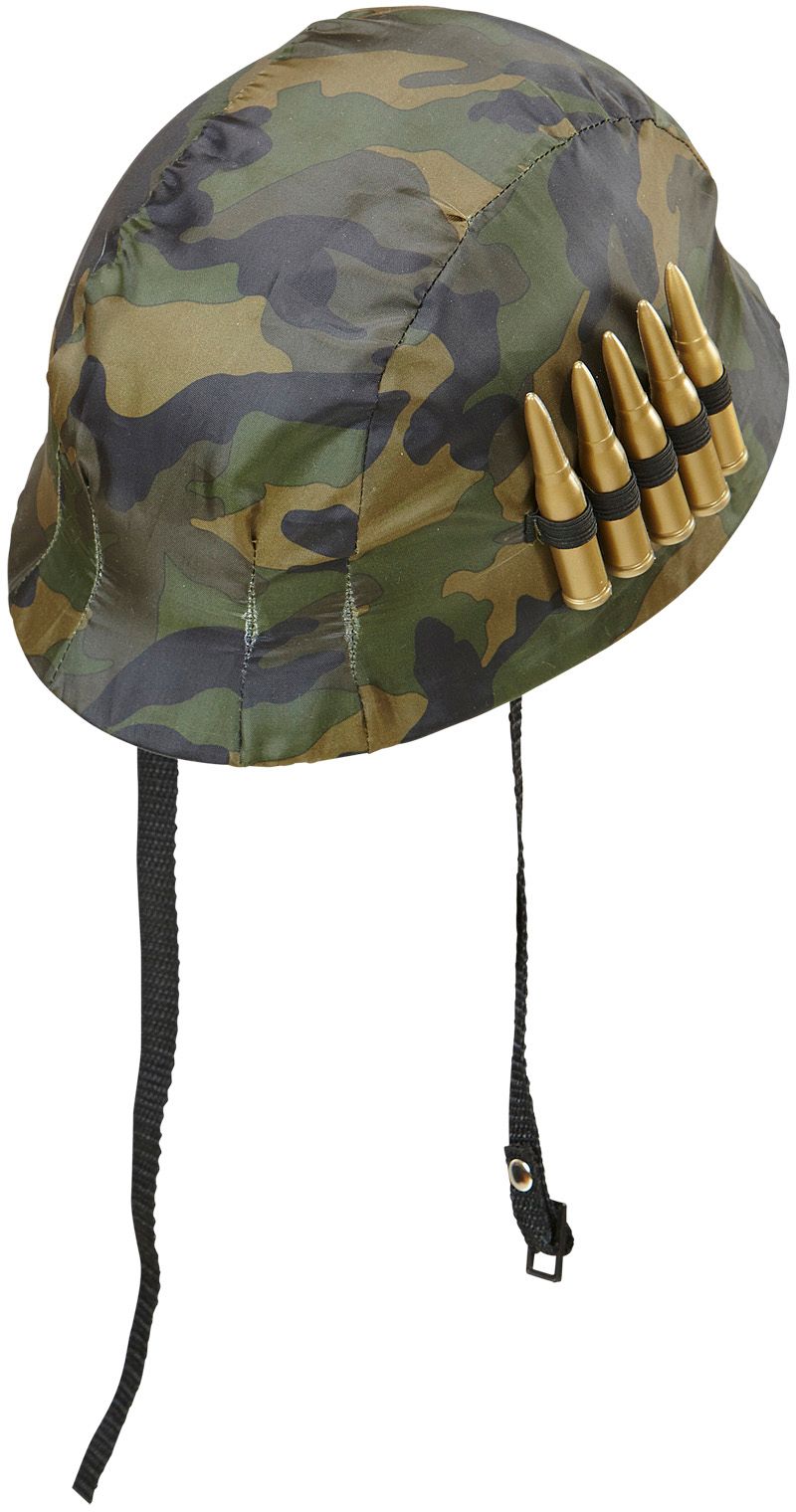 Soldaten Helm met Kogels