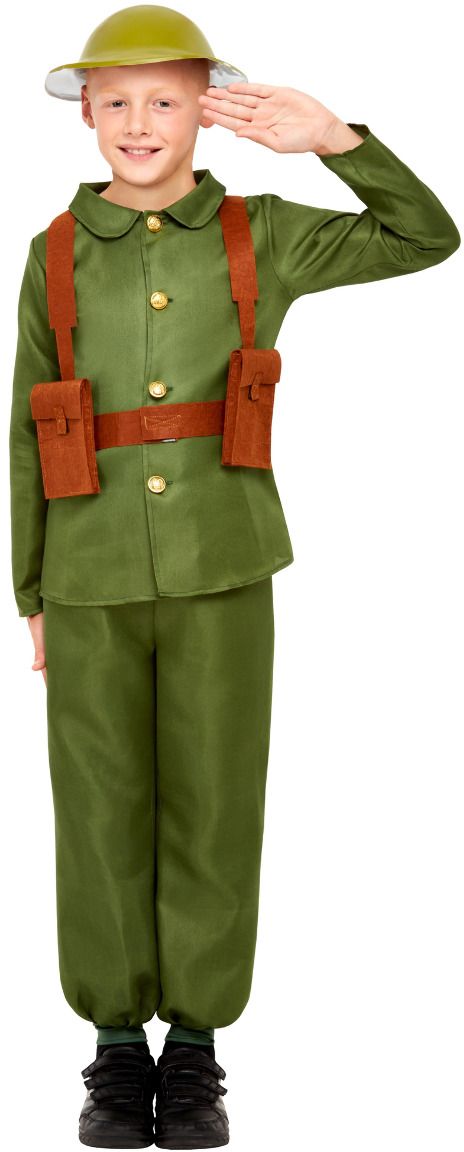 Soldaten kostuum WWI kind