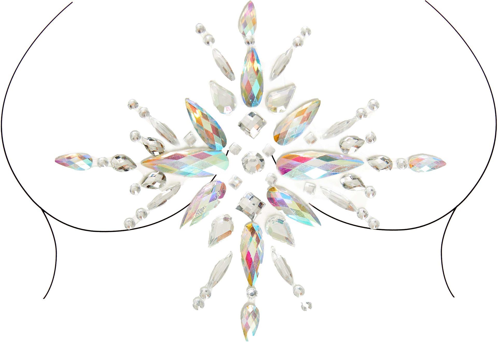 Soleil Body Jewel Stickers