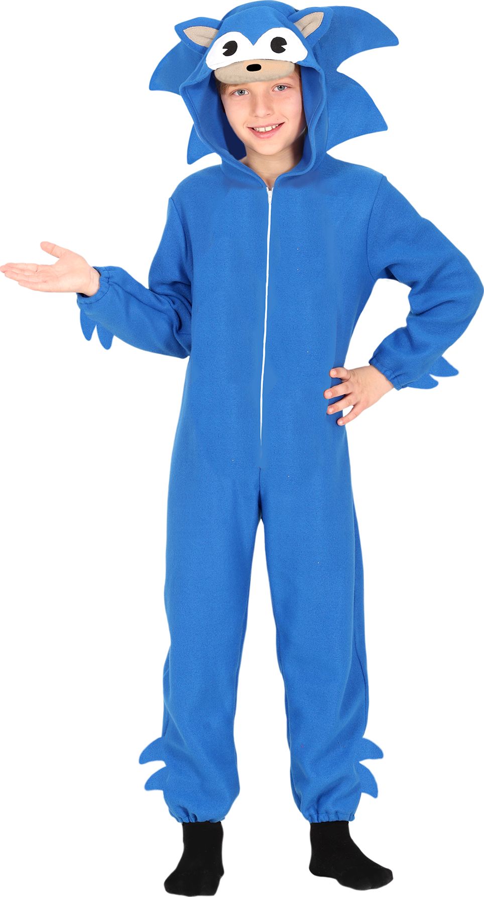 Sonic Kostuum Kind Blauw