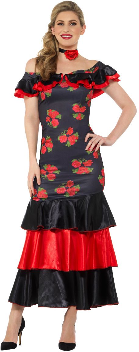 Spaans Flamenco Kostuum