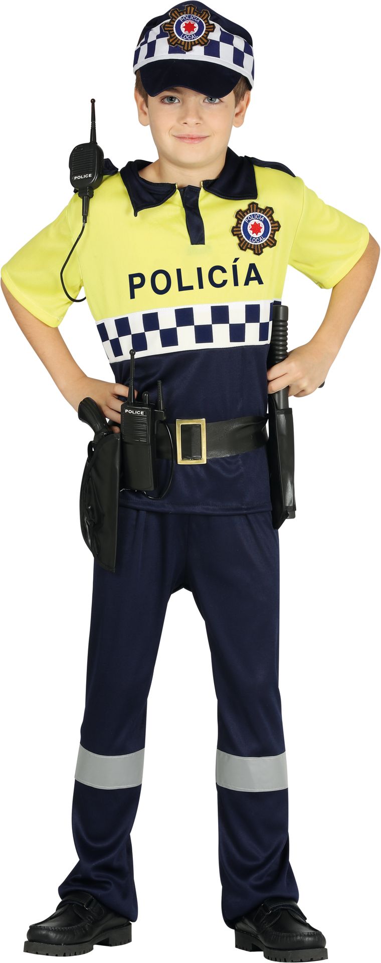 Spaans politie kostuum kind