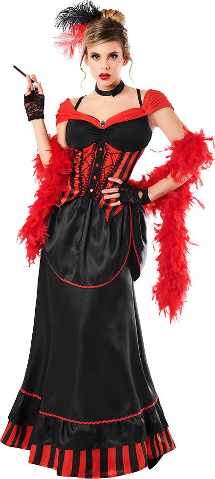 Spaanse Saloon Jurk Dames