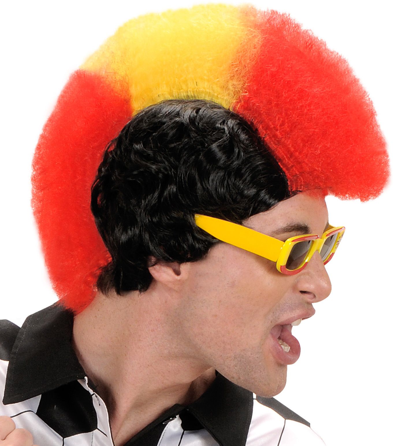 Spanje Hanenkam Pruik