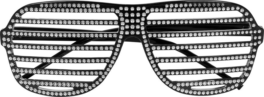 Spectacular Partybril met Diamanten