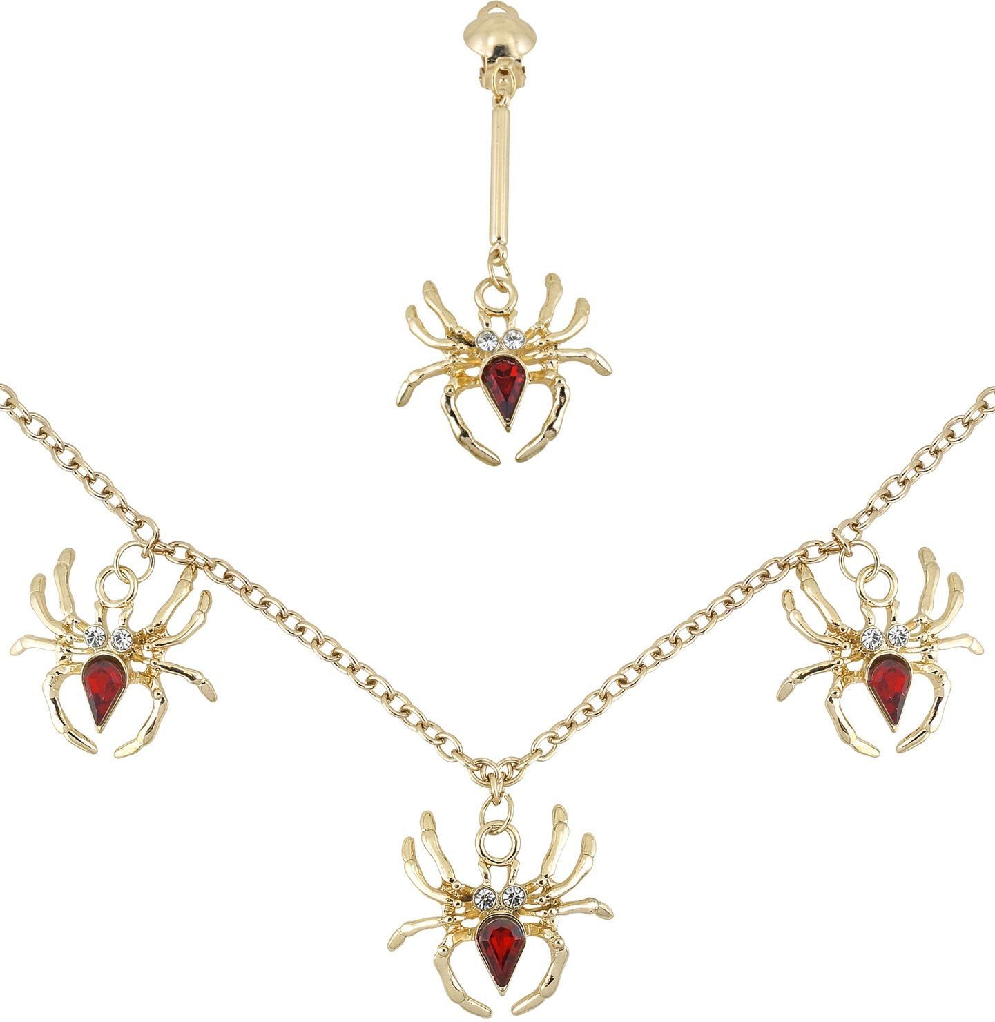 Spinnen Sieraden Set