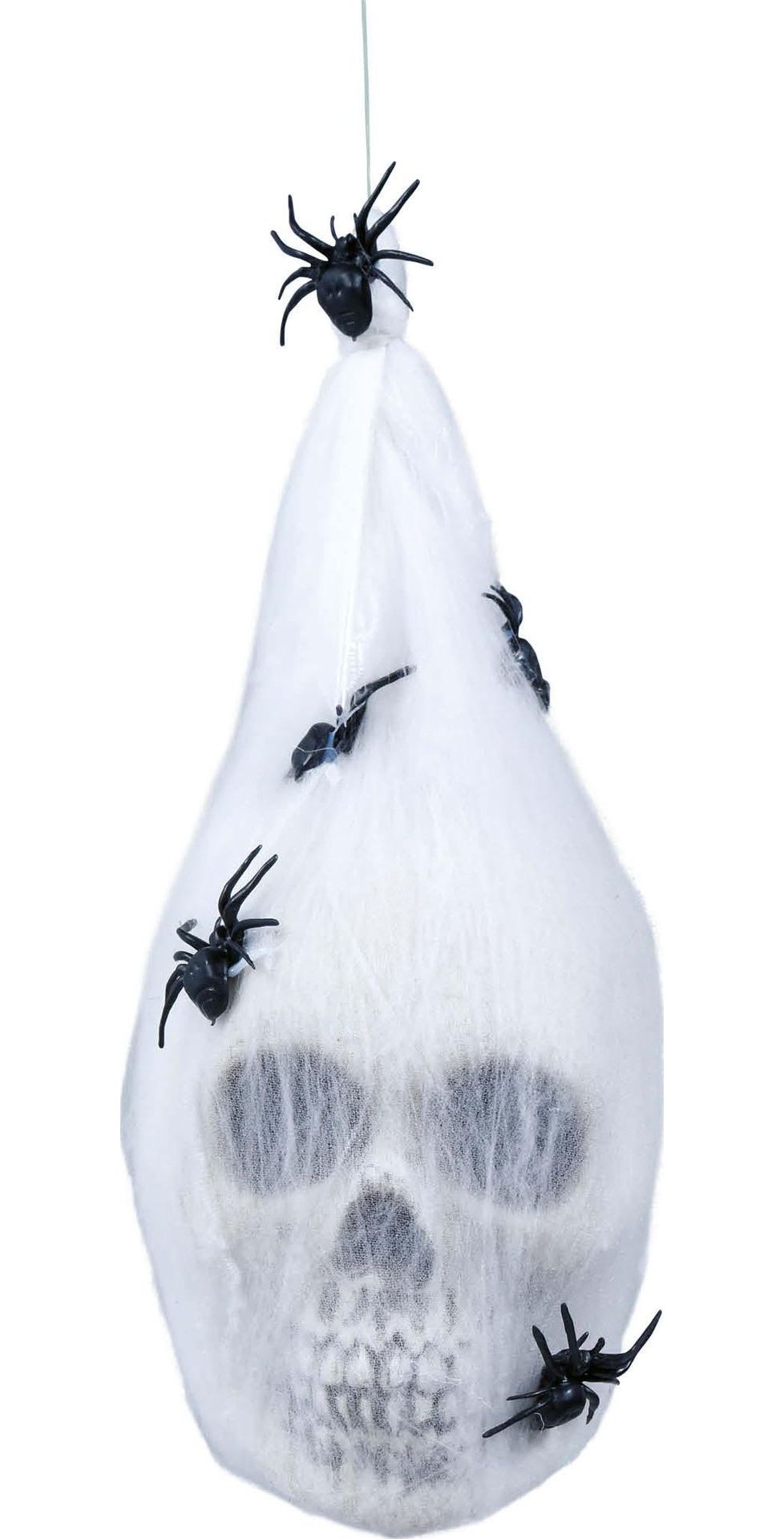 Spinnenweb met Doodskop Decoratie