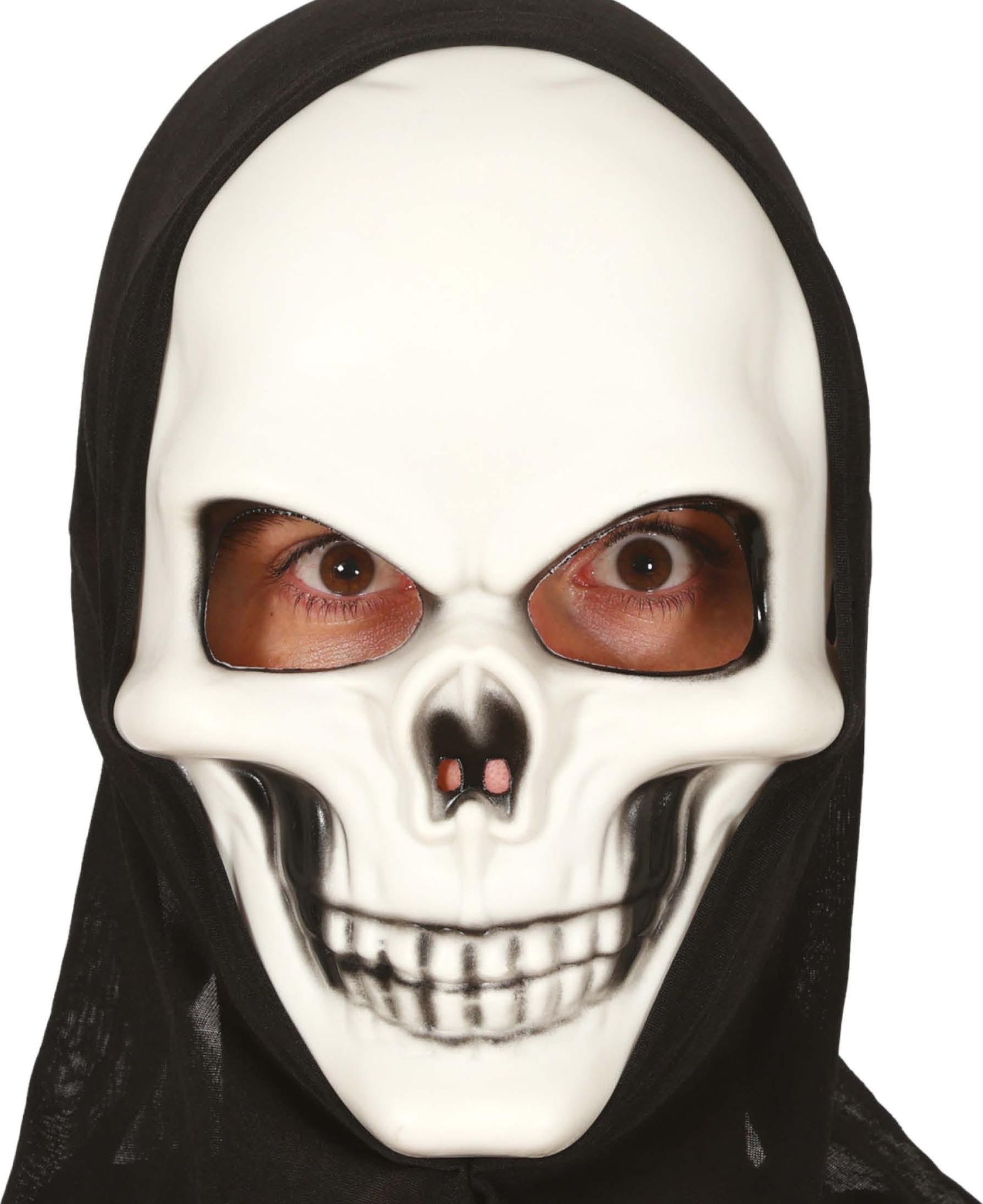 Spook Demoon Masker Wit