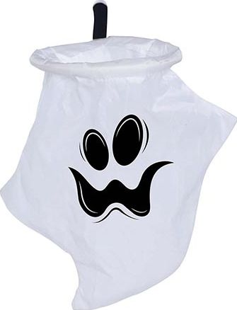 Spook Snoepzak met Stok 50cm