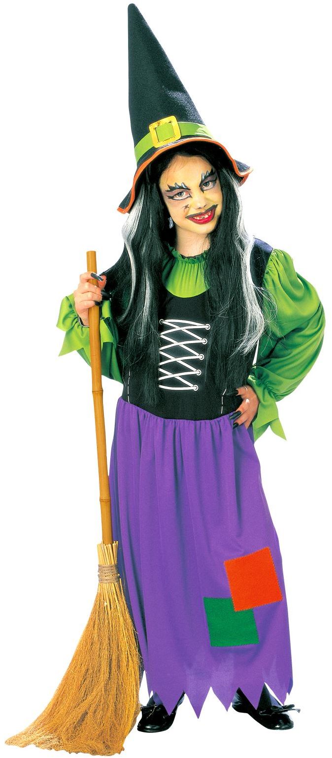 Sprookjes Heks Kind Kostuum