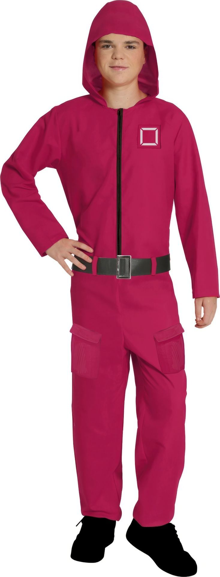 Squid Game Kostuum Rood Tiener 14-16 Jaar