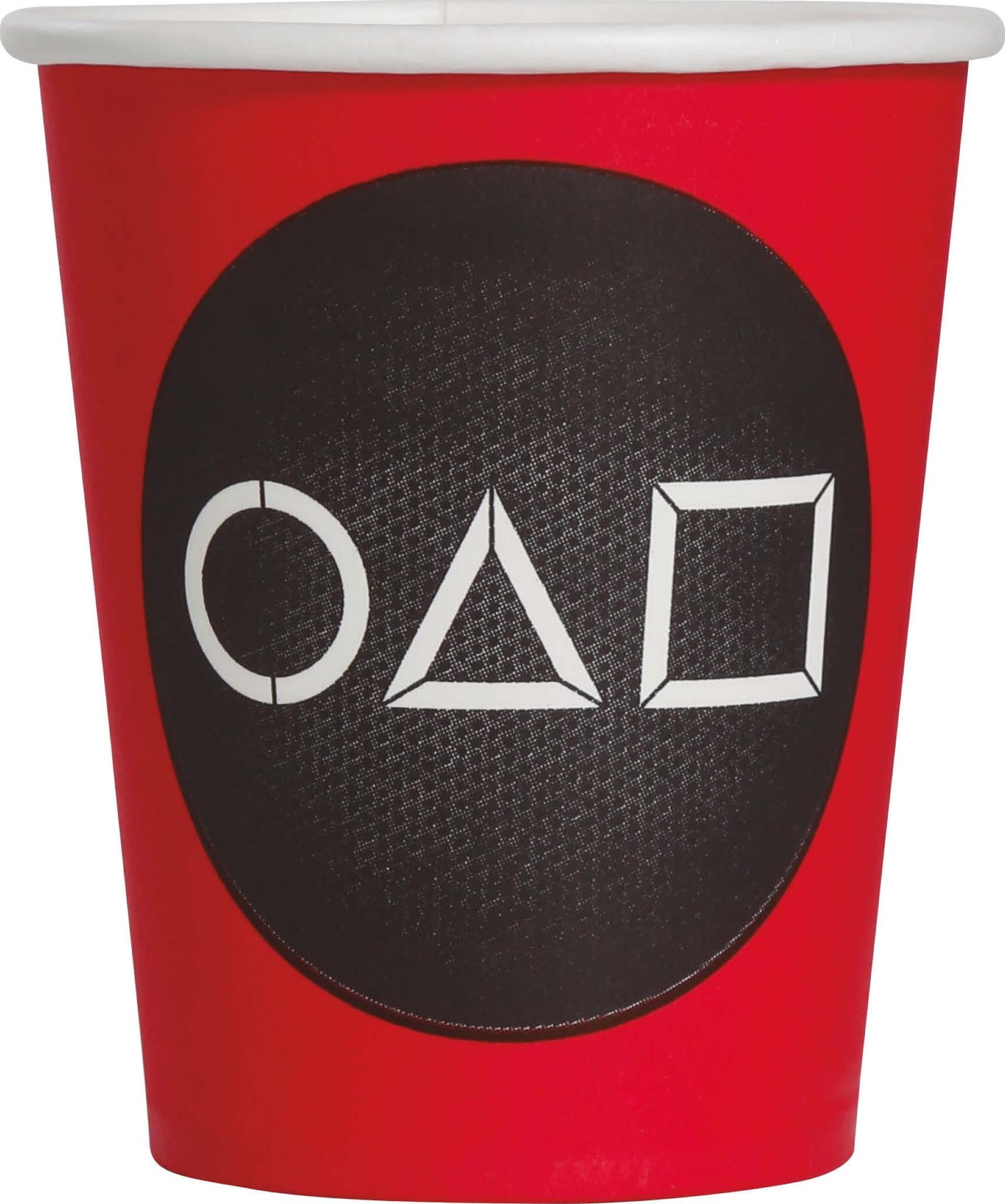 Squid Game Thema Partybekers 240ml