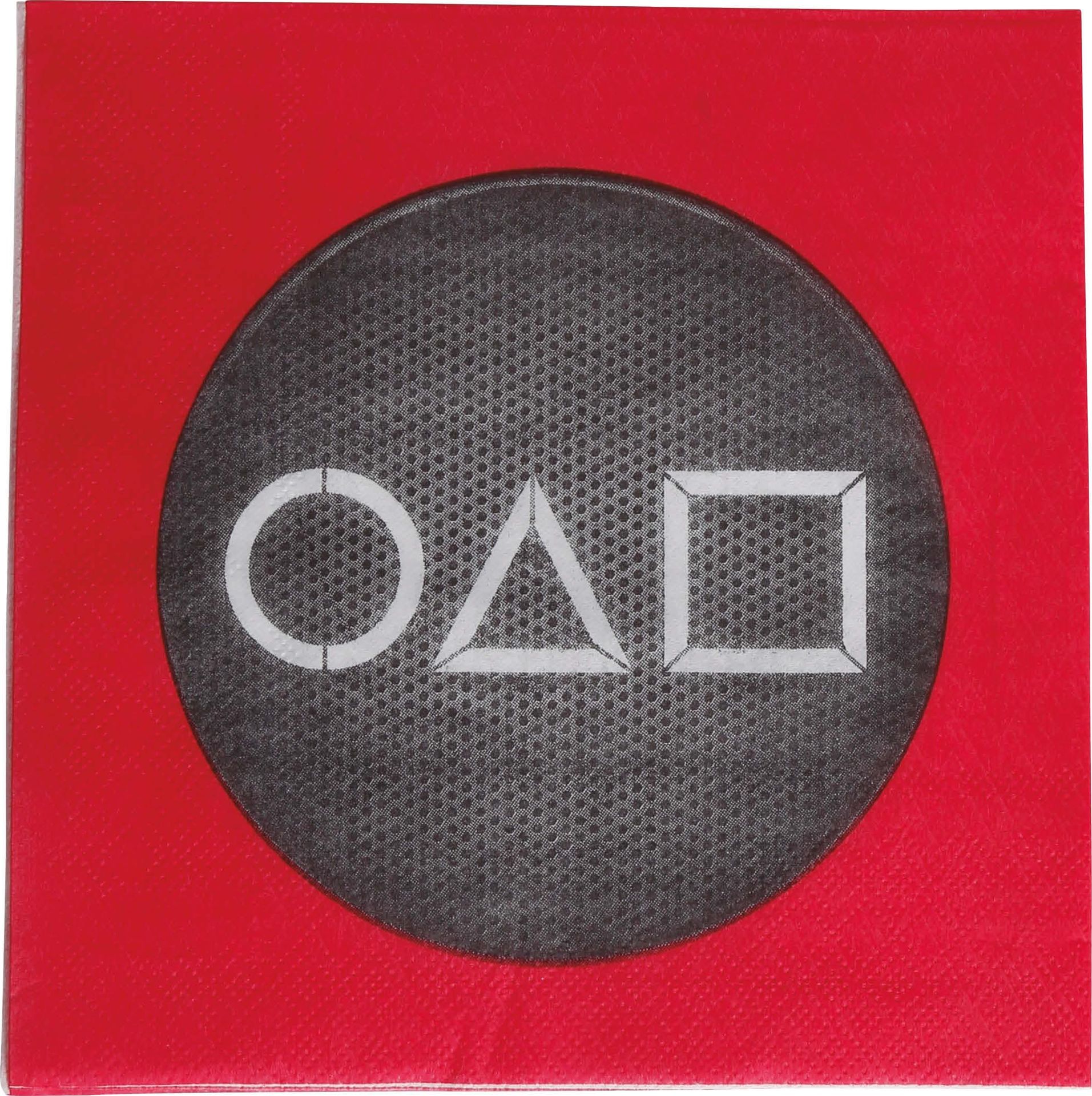 Squid Game Thema Servetten