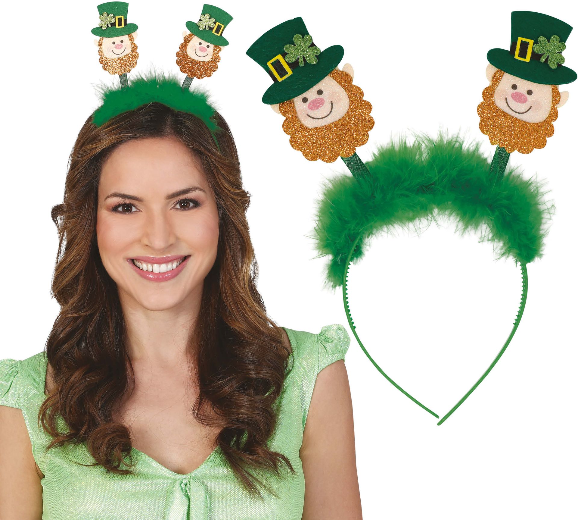 St Patrick's Day Kabouter Haarband