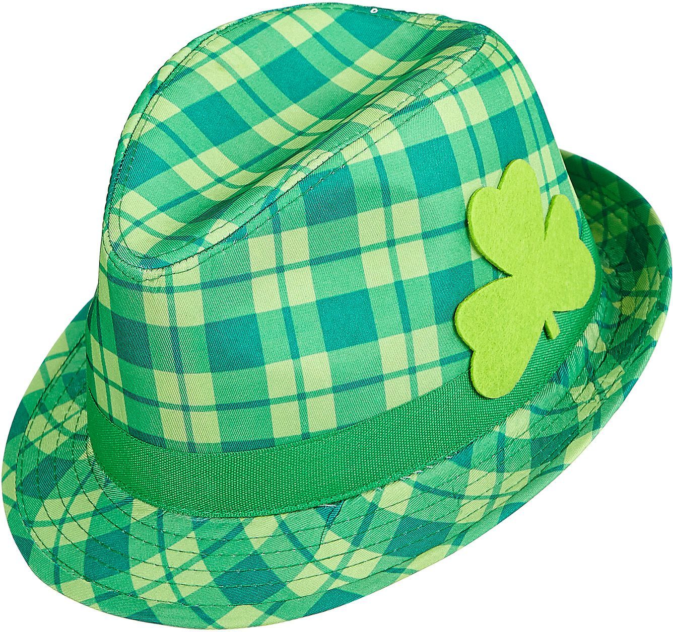 St. Patrick's Day Tartan Fedora