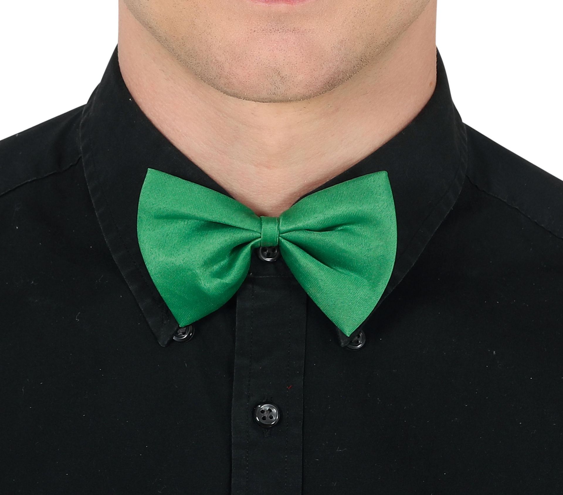 St Patrick's Groene Vlinderdas 11cm Heren