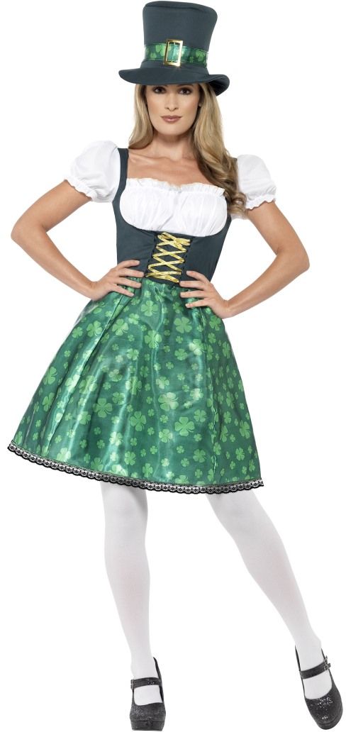St Patricksday Vrouwen Kostuum