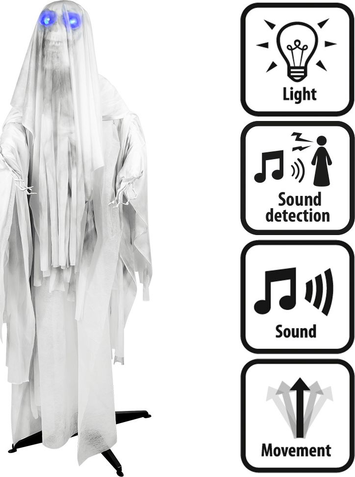 Staande Decoratie Jammerend Spook Halloween