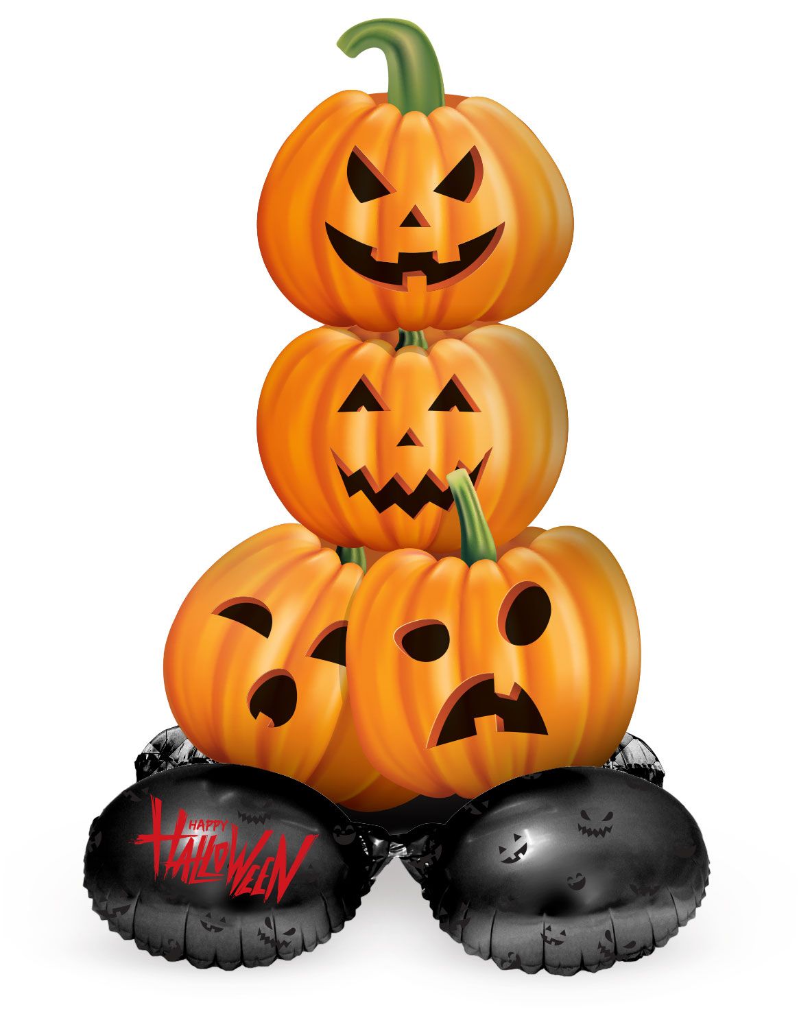 Staande Happy Halloween Folieballon