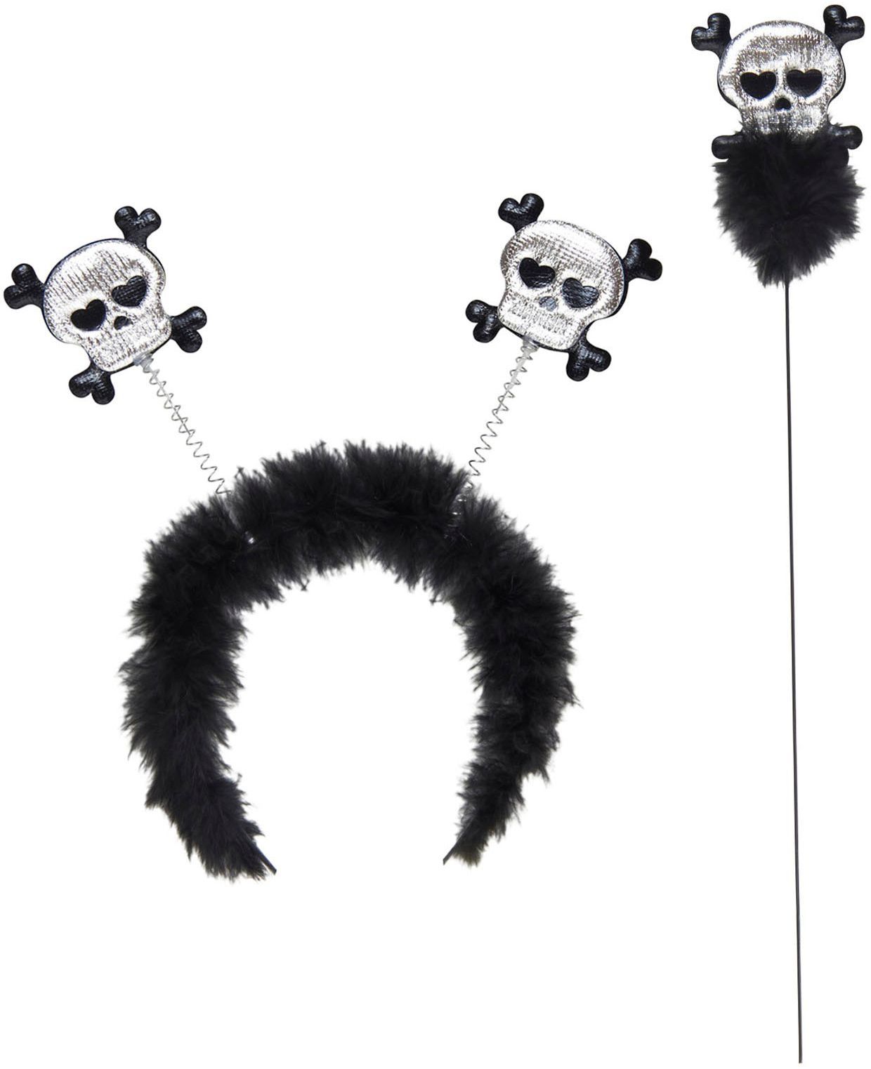 Staf en Hoofdband met Schedels