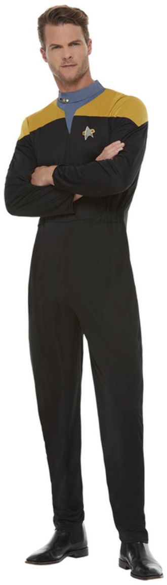 Star Trek Operations Uniform Goud Zwart