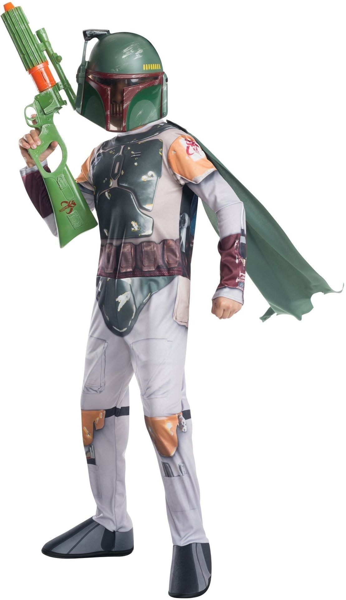 Star Wars Boba Fett Groen Kostuum Jongens