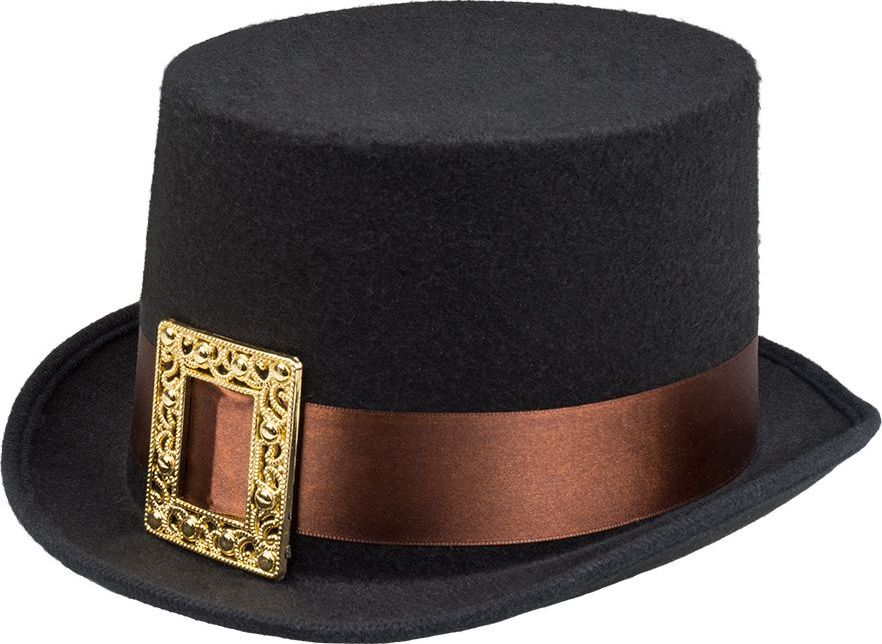 Steambuckle Zwarte Hoed