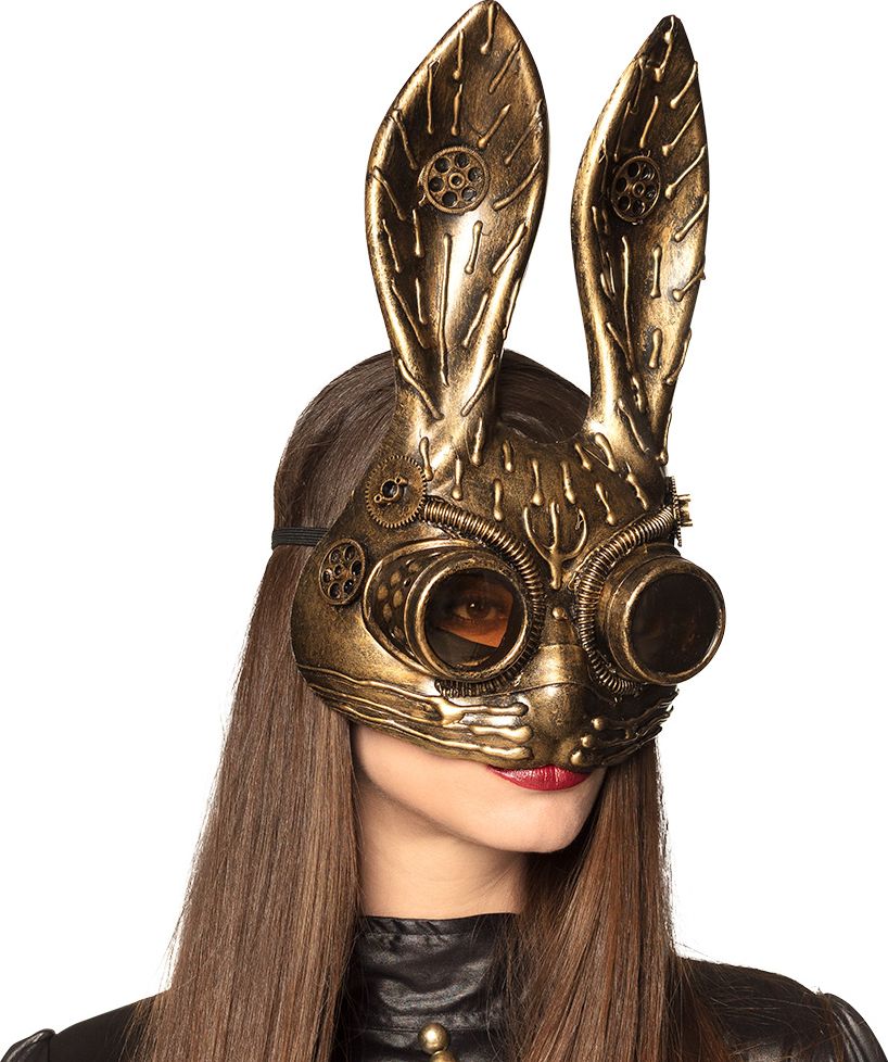 Steambunny Halfmasker Steampunk