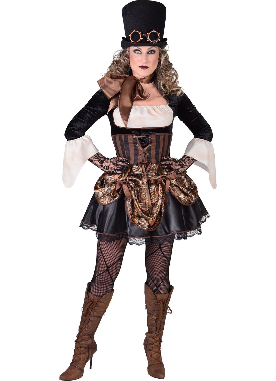 Steampunk Dames Jurk